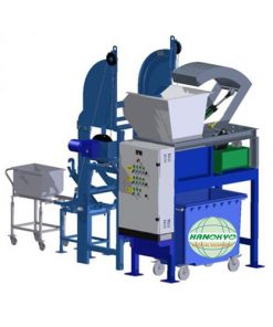 Máy nghiền cắt rác thải