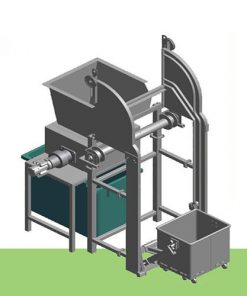 Thiết bị nâng thùng rác thải