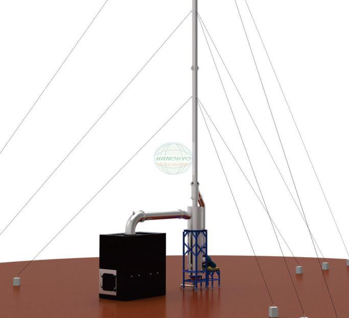 LÒ ĐỐT RÁC THẢI Y TẾ HNK-MB30